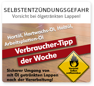 Selbstentzündungsgefahr