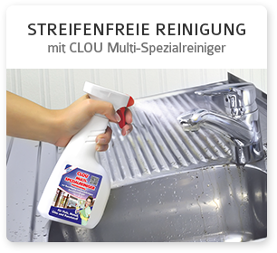Streifenfreie Reinigung