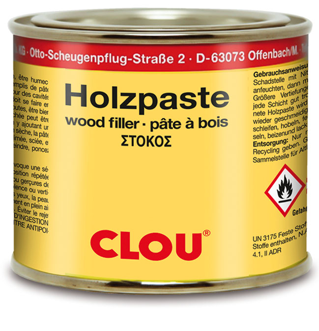 Holzpaste lösungsmittelhaltig
