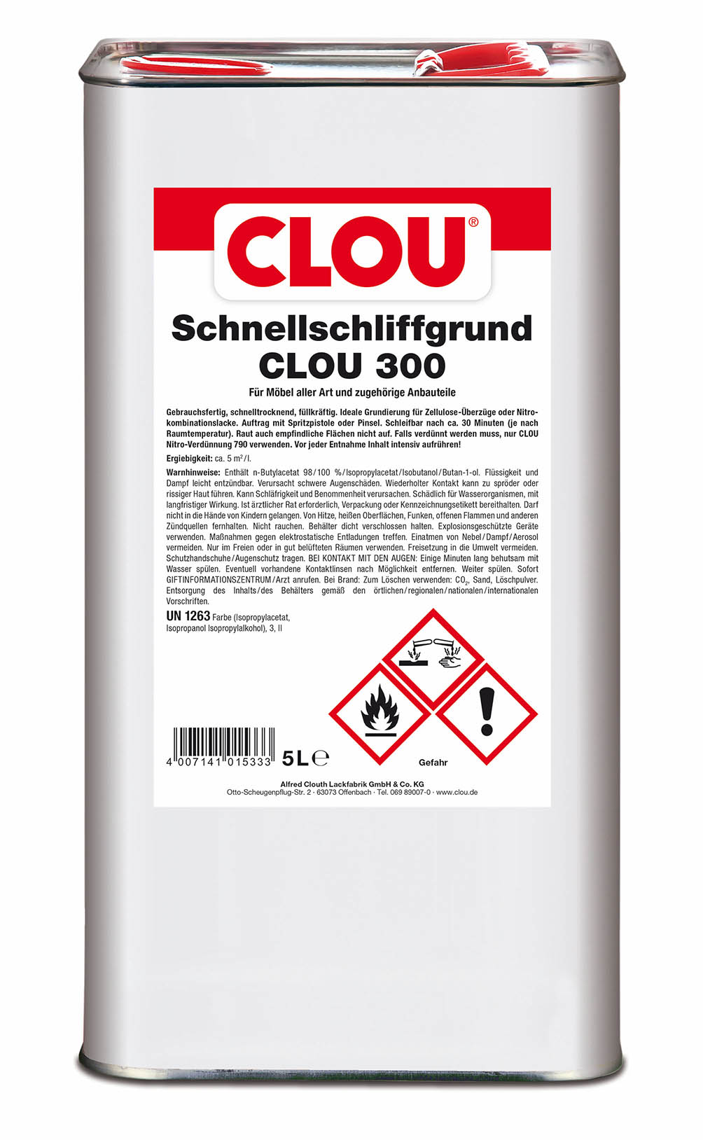 Schnellschliffgrund CLOU 300