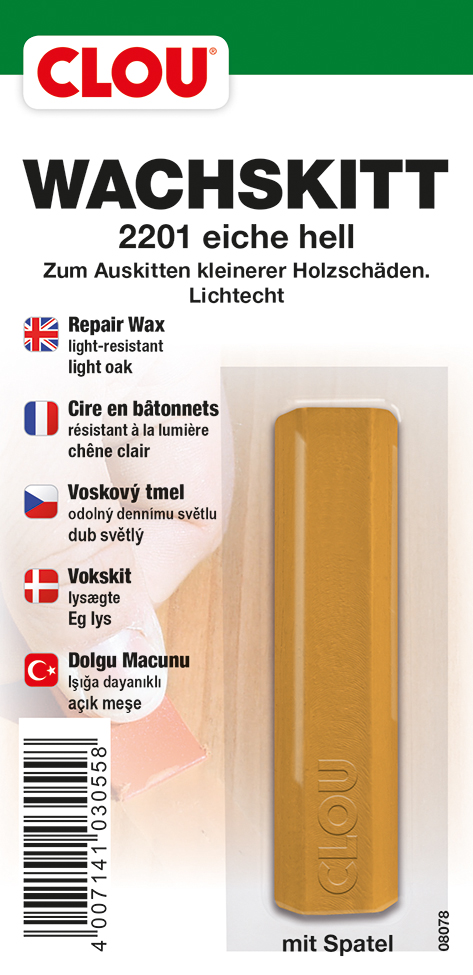 Wachskitt in Stangen