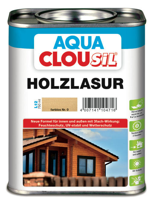 AQUA CLOUsil Holzlasur
