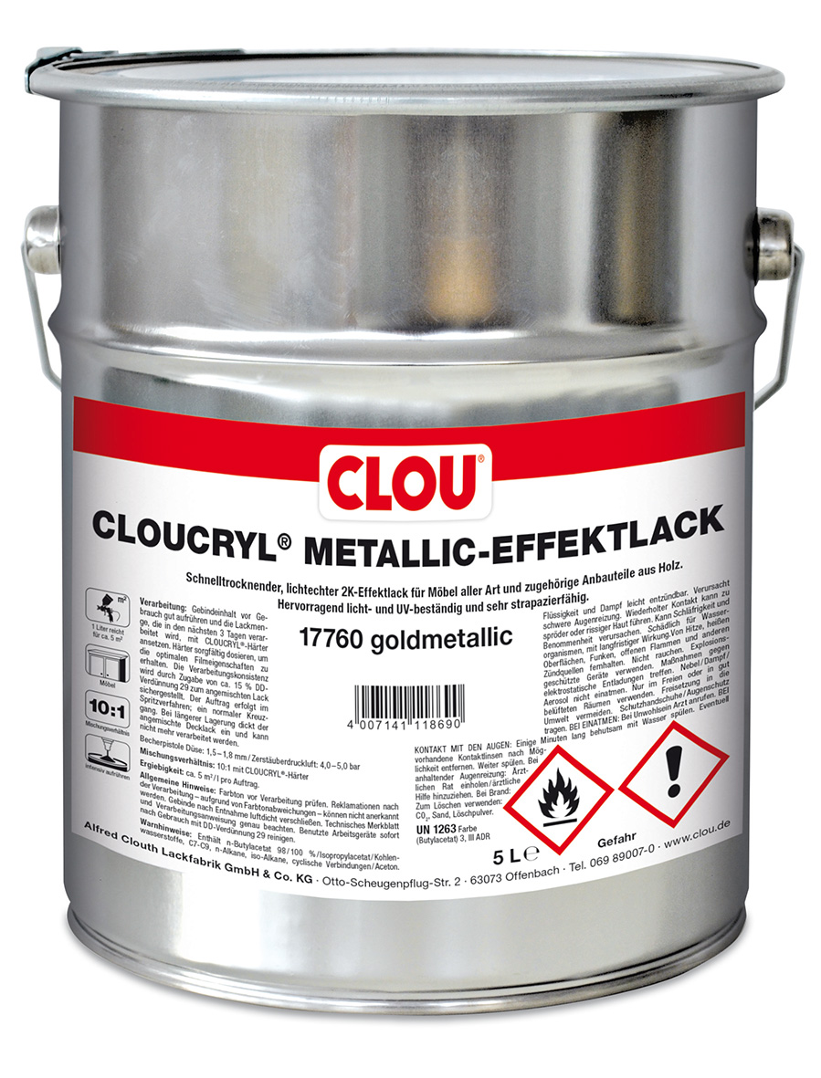 CLOUCRYL Metalliceffektlacke 