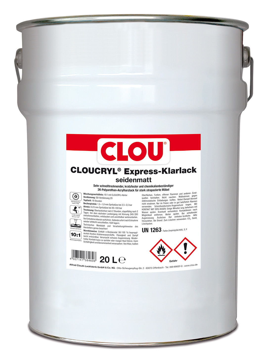 CLOUCRYL Express-Klarlack