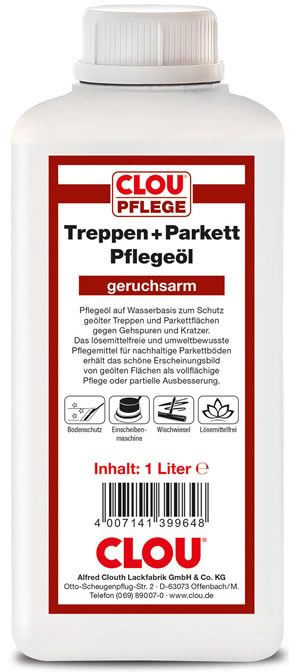 Treppen + Parkett Pflegeöl geruchsarm